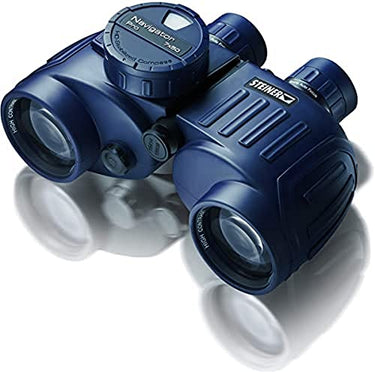 STEINER Marine-Fernglas Navigator Pro 7x50c - HD-stabilisierter Kompass, Qualitäts-Fernglas, 10 Jahre Garantie, 5m wasserdicht, gemacht für Wassersportler und Hobbbysegler im Sale